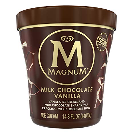 Magnum Ice Cream, Milk Chocolate Vanilla, 14.8 oz