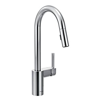 Moen 7565 Align One-Handle High Arc Pulldown Kitchen Faucet, Chrome