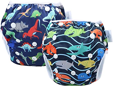 storeofbaby Swim Diapers for Pool Beach Reusable Adjustable Baby Shower Gifts