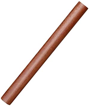Ebony Wood Rolling Pin, 15.7‘’ Dough Wood Roller, Wooden Rolling Pins for Baking, Fondant, Pie Crust, Cookie, Pastry, Dough-Smooth Construction - Essential Kitchen Utensil
