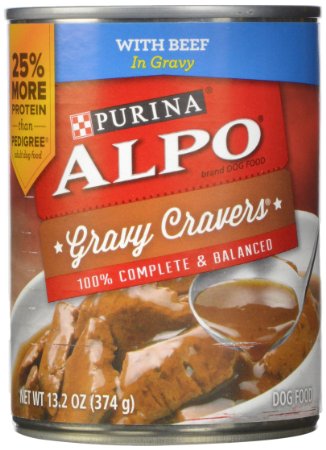 Purina Alpo Gravy Cravers Beef and Chicken Variety Packs 9.9-pound