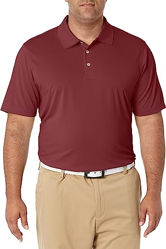 Amazon Essentials Mens Regular-Fit Quick-Dry Golf Polo Shirt