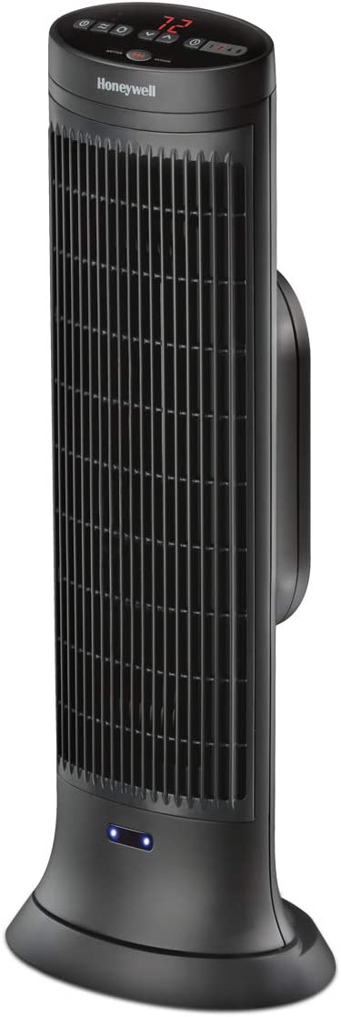 Honeywell Motion Sensor Ceramic Convection Heater, Large Room Sensory, Black