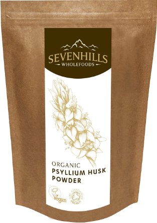 Sevenhills Wholefoods Organic Psyllium Husk Powder 500g, Soil Association certified organic