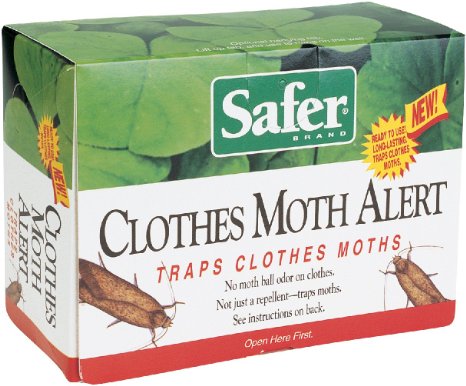 Safer Brand 07270 Clothes Moth Alert Trap