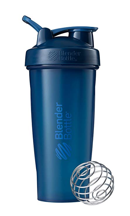 BlenderBottle Classic Loop Top Shaker Bottle, 28-Ounce, Navy/Navy