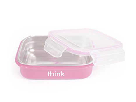 thinkbaby BPA Free Bento Box, Pink