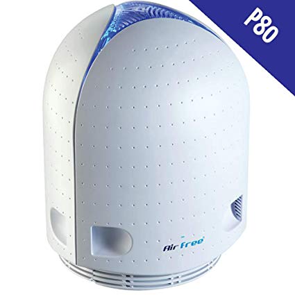 Airfree P80 Filterless Air Purifier with Night Light - White Finish