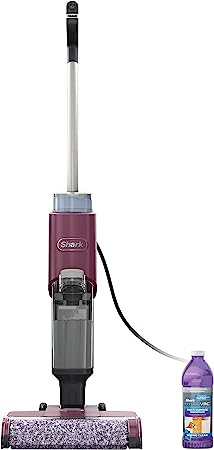 Shark WD100C HydroVac 3-in-1 Vacuum, mop & self-Cleaning System with Antimicrobial brushroll*, All-in-one Lightweight Corded Cleaner for Hard Floors & Area Rugs with Odour Neutralizer