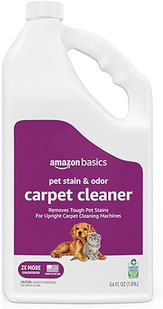 Amazon Basics - Pet Stain & Odor Carpet Cleaner, Fresh, 64 fl oz.