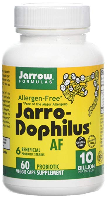 Jarrow Formulas Jarro-Dophilus, Allergen-Free Capsules, 60-Count