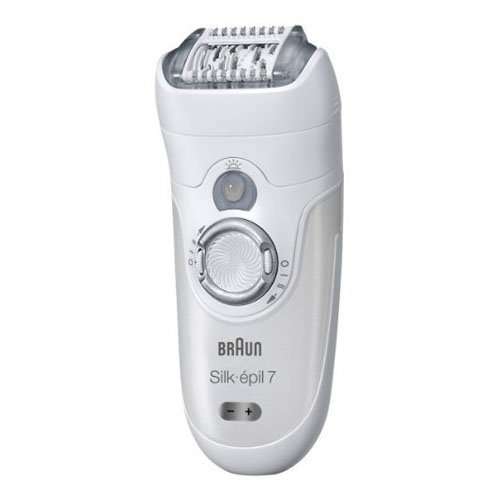 Braun Silk-épil 7 7381 Wet and Dry Cordless Epilator with 2 Attachments