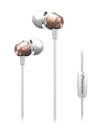 Pioneer in-Ear Deep Bass Headphones, Pink, SE-QL2T(P)