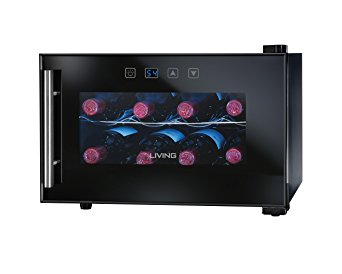 Nostalgia Electrics EWC008BLK 8-Bottle Wine Chiller