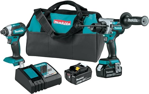 Makita XT291M 18V LXT® Lithium-Ion Brushless Cordless 2-Pc. Combo Kit (4.0Ah)