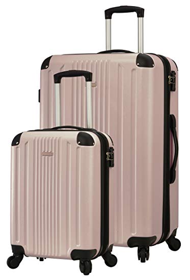 TravelCross Milano Luggage Expandable Lightweight Spinner Set