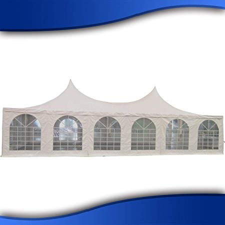 DELTA Canopies 40'x20' PVC Pagoda Tent - Heavy Duty Party Wedding Canopy Gazebo - with Storage Bags
