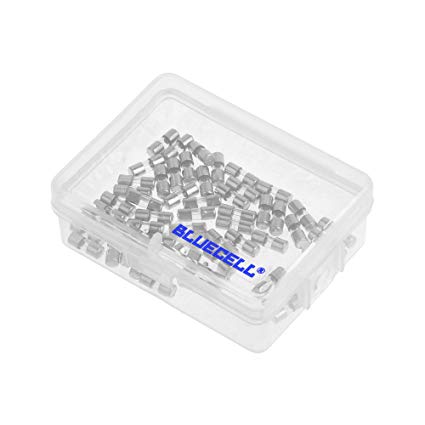 BCP pack of 50 Mini Micro 3.6 x 10mm Fast Blow Glass Fuse (3.6x10mm 5A)