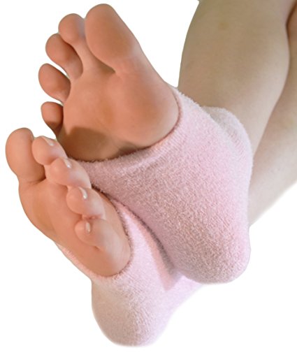 NatraCure Pink Intensive Moisturizing Gel Heel Sleeves (Lavender Scent) - 165 RET