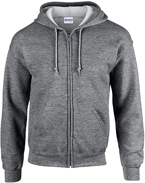 Gildan Adult Fleece Zip Hooded Sweatshirt, Style G18600