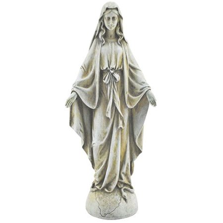 Our Lady of Grace Garden Figurine 14 Inches tall Lawn Home Decor