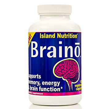 BRAINO® — Professional-Strength Brain Supplement — Comprehensive Formula — High-Dose Premium Active Ingredients — 3,320mg per Serving — 120 Veggie Caps