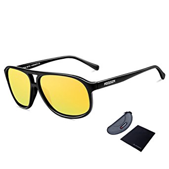 HODGSON Aviator Polarized Sunglasses, 100% UV Protection