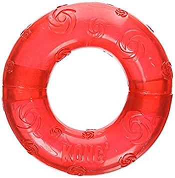 KONG Squeezz Ring Dog Toy