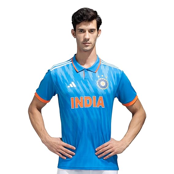 Adidas Official India Cricket ODI Replica Jersey