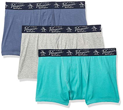 Original Penguin Men's Cotton Stretch Trunk Underwear, Multipack & Single