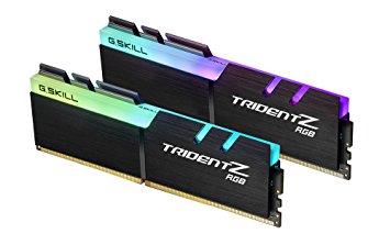 G.SKILL TridentZ RGB Series 16GB (2 x 8GB) 288-Pin DDR4 3000MHz (PC4 24000) Desktop Memory Model F4-3000C16D-16GTZR