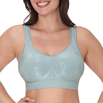 Bali Women's Wireless Bra, Comfort Revolution Full-Coverage Wirefree Bra for Women