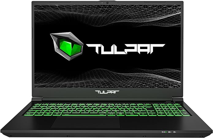 TULPAR T5 V23.2 Gaming Laptop | 15,6'' FHD 1920X1080 144HZ IPS LED-Display | Intel Core i7 12650H | 16 GB RAM | 1 TB SSD | Nvidia RTX 4060 | Windows 11 | Gaming Notebook