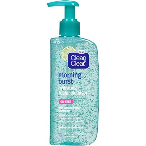 Clean & Clear Morning Burst Hydrating Facial Cleanser, 8 Fluid Ounce