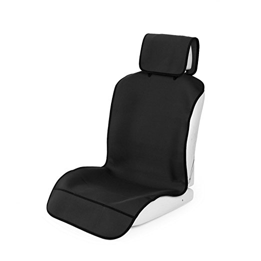 TanYoo 1PCS Waterproof Car Seat Covers, Universal & Non-Slip Seat Protector Fit, Protect Your Seat Covers Free from Sweat, Mud, Dirt, Drinks, after Sports, Diving, Running, Raining