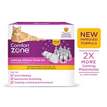 Comfort Zone Cat Calming Diffuser Kit