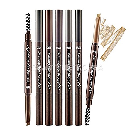 ETUDE HOUSE NEW Drawing Eye Brow 0.25g [Size Up] / Beautynet Korea (#7 Light Brown)