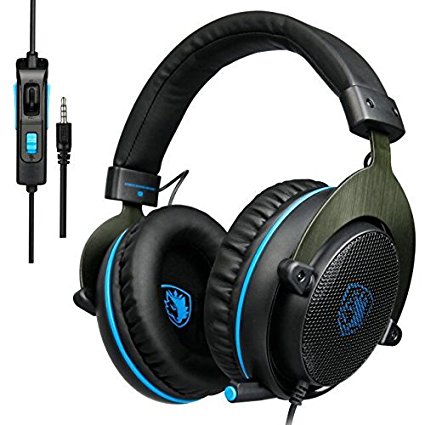 PS4 XBOX ONE Gaming Headsets , SADES R3 PC Gaming Headphone Over-Ear Headphones with Microphone