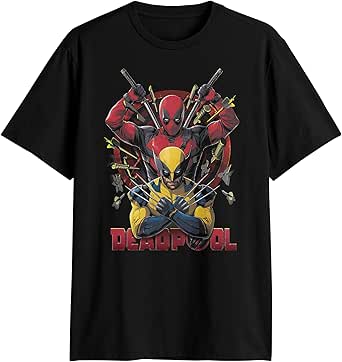 Marvel Deadpool 3 Wolverine Claws Our Danger T-Shirt