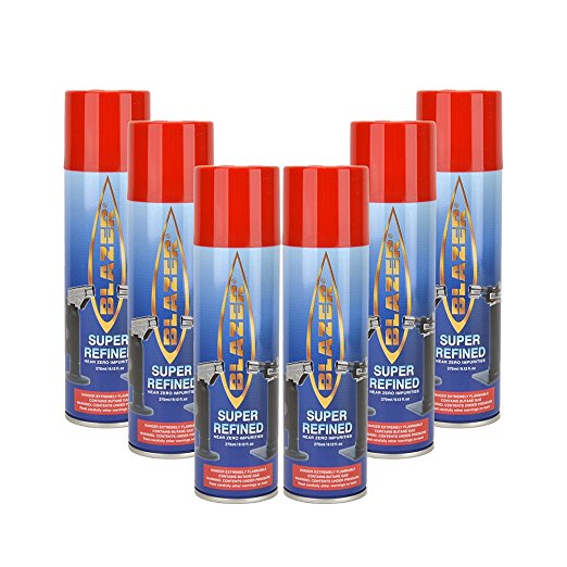 Blazer Butane Refill - 6 canisters