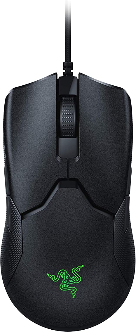 Razer Viper 8K Hz - Ambidextrous E-Sport Gaming Mouse with 8,000 Hz HyperPolling Technology (Optical Focus   Sensor with 20K DPI, Optical Mouse switches, 71g Light) - Black