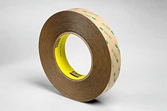 3M 40655 Adhesive Transfer Tape 9472LE Clear, 0.5" x 60 yd., 5.2 mil