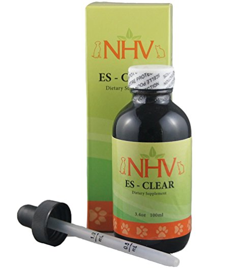 NHV ES Clear For Cat and Dog Cancer - Helps Boost Immune System, Contains Antioxidants, Helps with Appetite and Vitality