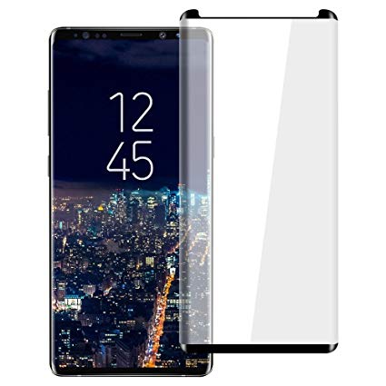Galaxy Note 9 Screen Protector, Porsc HD Tempered Glass 5D Touch 9H Hardness Full Cover No Bubbles Anti-Fingerprint Screen Protector Samsung Galaxy Note 9
