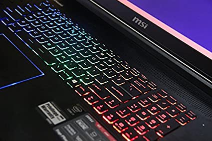 MSI GE72 GT72 STEALTH 17.3" Gaming Keyboard Full Colorful Backlit US UI English V143422FK1 S1N-3EUS223-SA0