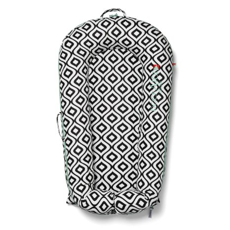 DockATot Deluxe Dock Mod Pod - The All in One Baby Lounger Sleep Positioner Portable Crib and Bassinet - Perfect for Co Sleeping - Breathable and Hypoallergenic - Suitable from 0-9 months