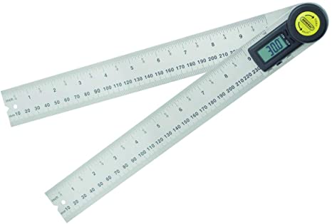 General Tools 823 Digital Angle Finder Rule, 10-Inch
