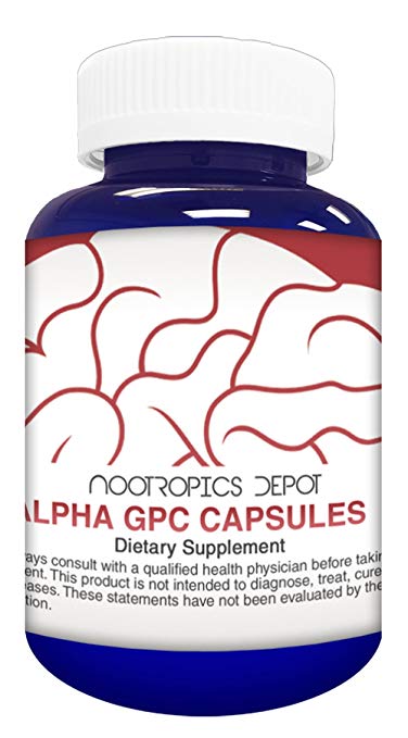 Alpha GPC Capsules | 150mg | 60 Count | Choline Supplement | Brain Health Supplement | Supports Healthy Brain Function | Enhance Cognition, Memory   Focus