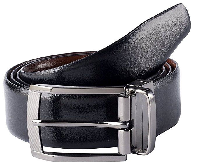 Savile Row Men's Dress Belt - Black, Brown & Reversible