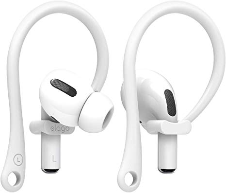 elago AirPods Pro EarHook – Perfect for Outdoor Activities, Lightweight, Long Lasting Comfort, Compatible with Apple AirPods Pro (White)